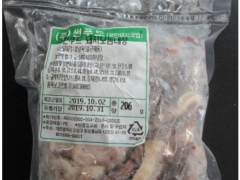 韩国召回大肠菌群超标的什锦猪内脏产品