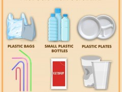 印度禁止使用六种一次性塑料制品