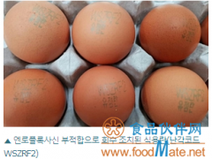 韩国召回恩诺沙星超标的鸡蛋
