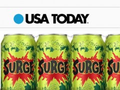 美国可口可乐公司12年后重新发售“大浪”饮料