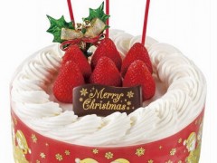 日本商家圣诞节推出小型蛋糕面向单身人士