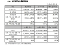 好想你2019年营收59.61亿元 同比增长20%