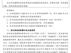 4万股东踩雷！自曝违规担保4.66亿元，加加食品将变为“ST加加”