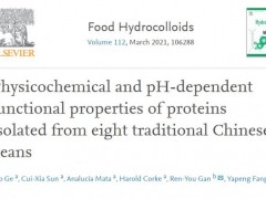 中国传统豆类蛋白为植物基蛋白肉的开发提供新原料