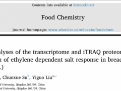 青岛农大马倩副教授的最新研究成果在食品化学领域TOP期刊《Food Chemistry》发表