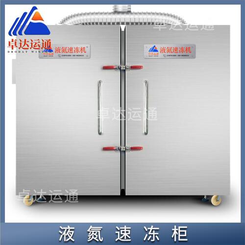 双门柜式液氮速冻机/大青龙速冻设备